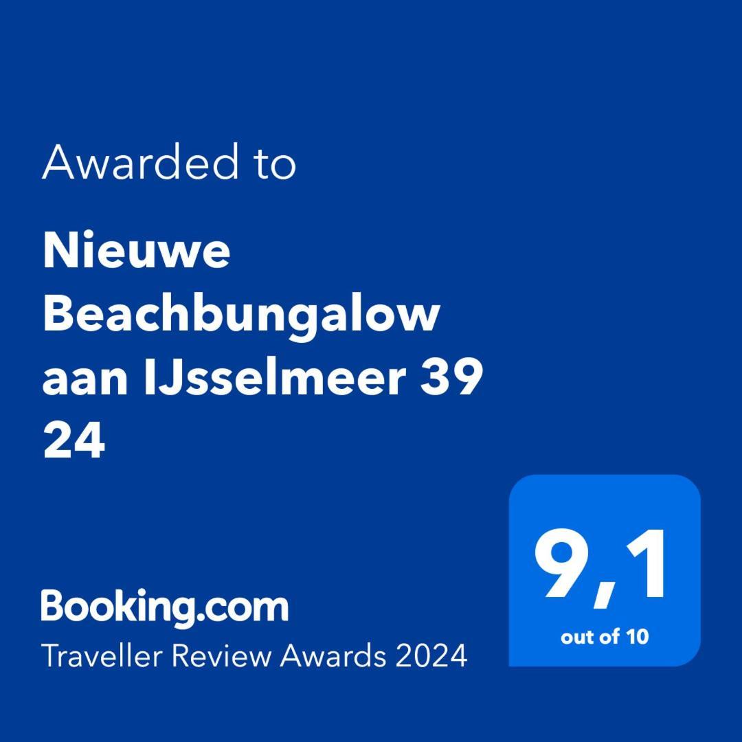 Nieuwe Beachbungalow Aan Ijsselmeer 39 24 Four Seasons เลมเมอร์ ภายนอก รูปภาพ